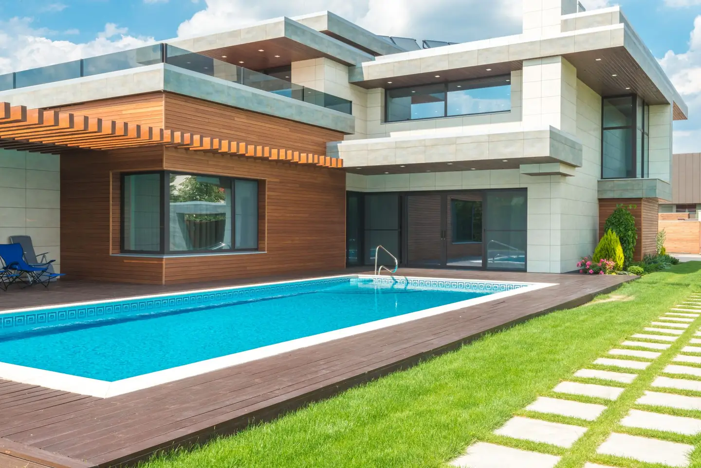 Swimming pool built in Northmead, NSW